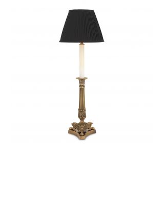 Lámpara de mesa Perignon de Eichholtz con acabado de latón antiguo