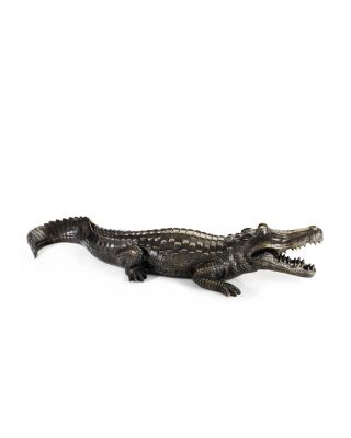 Figura Crocodile de bronce Eichholtz