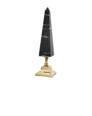 Obelisco Layford grande dorado de Eichholtz