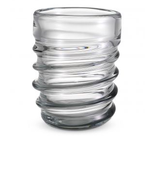 Jarrón Xalvador L de cristal transparente by Eichholtz