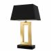 Lámpara de mesa dorada Arlington de Eichholtz