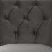 Silla de comedor Atena de Eichholtz con tapizado de terciopelo gris Savona