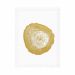 Cuatro impresiones artísticas: Gold Foil Tree Rings