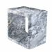 Mesa auxiliar Vesuvio de mármol blanco pulido
