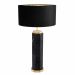 Lámpara de sobremesa Newman de Eichholtz de mármol negro