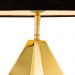 Lámpara Setail de Eichholtz cristal dorado