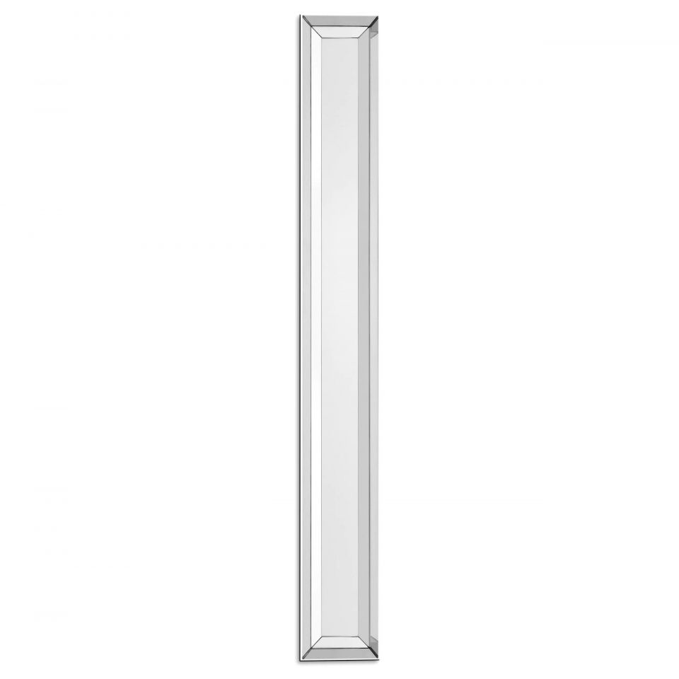 Espejo vertical estrecho Slim de Eichholtz con marco espejado